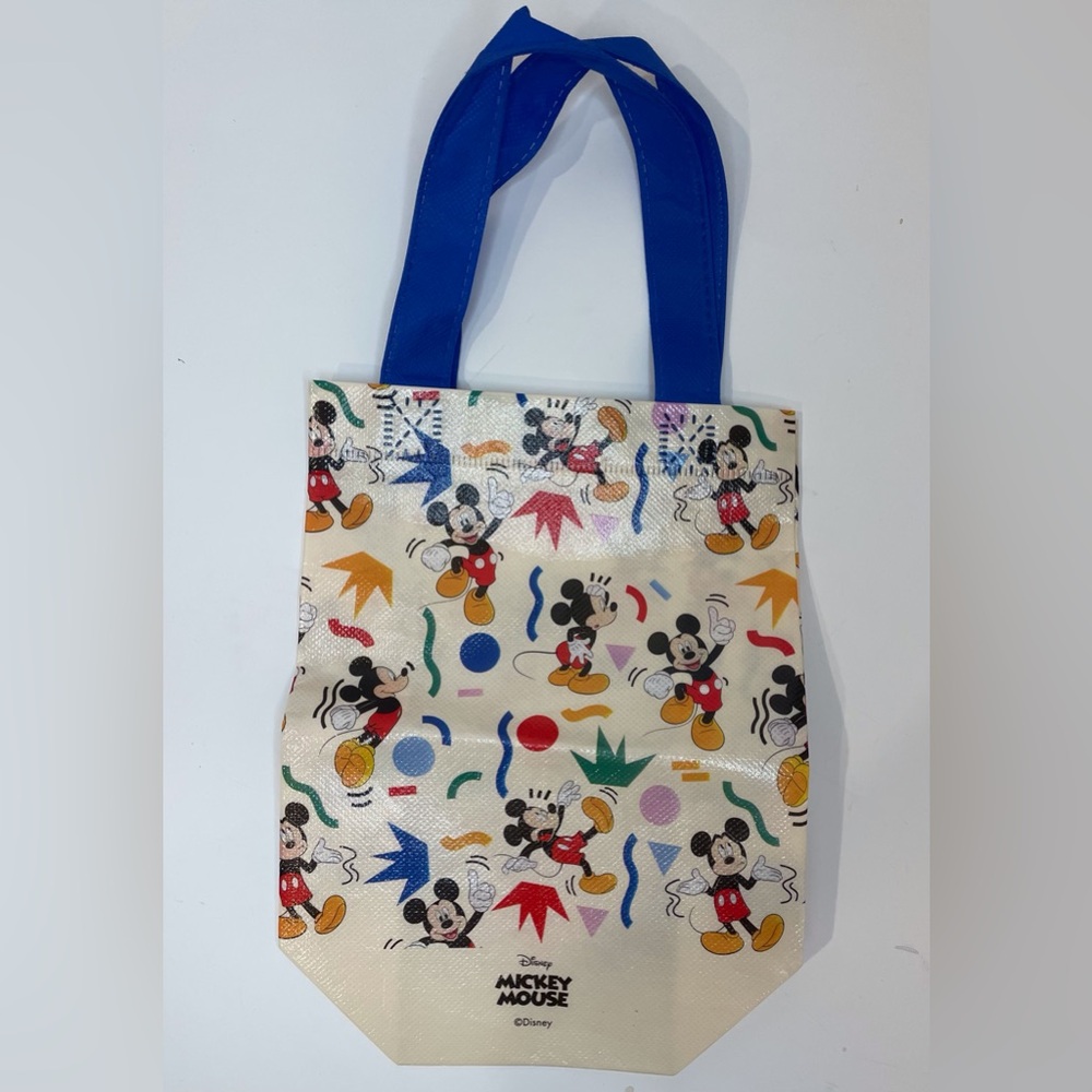 Disney Mickey Mouse Mini Reusable White Gift Bags with Handles